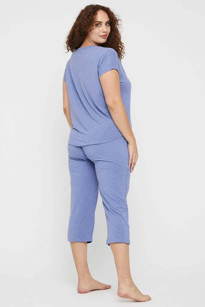 3/4 PJ Pant - Lavender