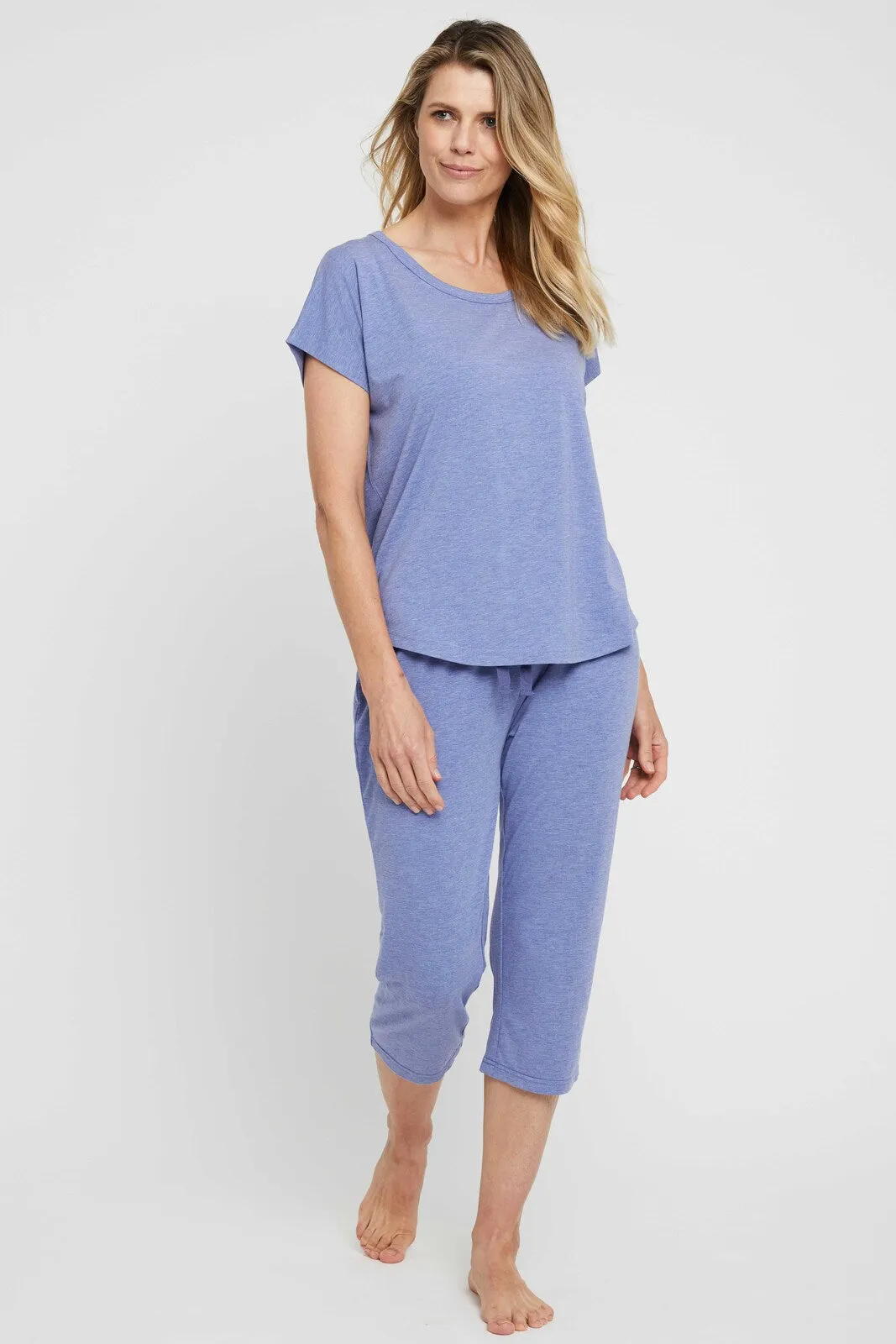 3/4 PJ Pant - Lavender