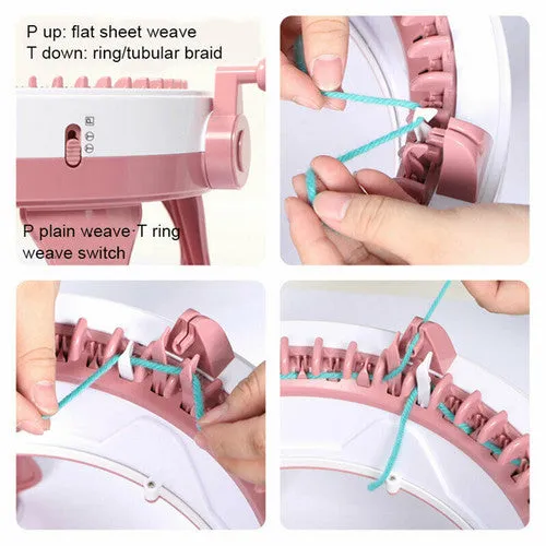 48-Needle Swift DIY Knitting Machine Set for Beginners