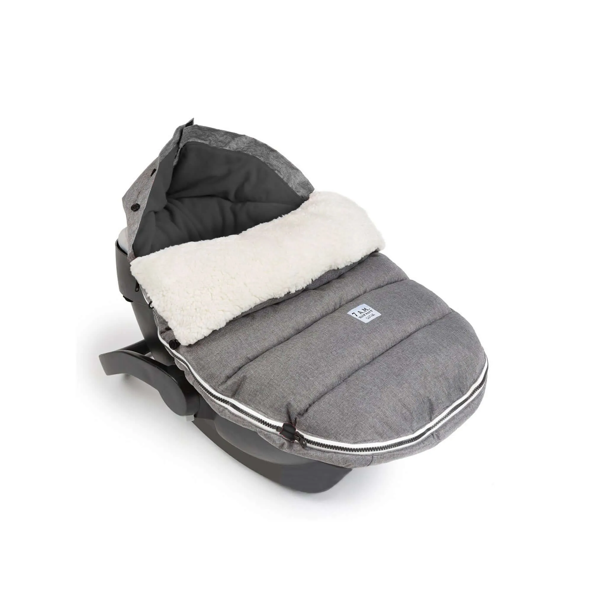 7AM ENFANTLambPod (18M-3Y) - Heather Grey/Black