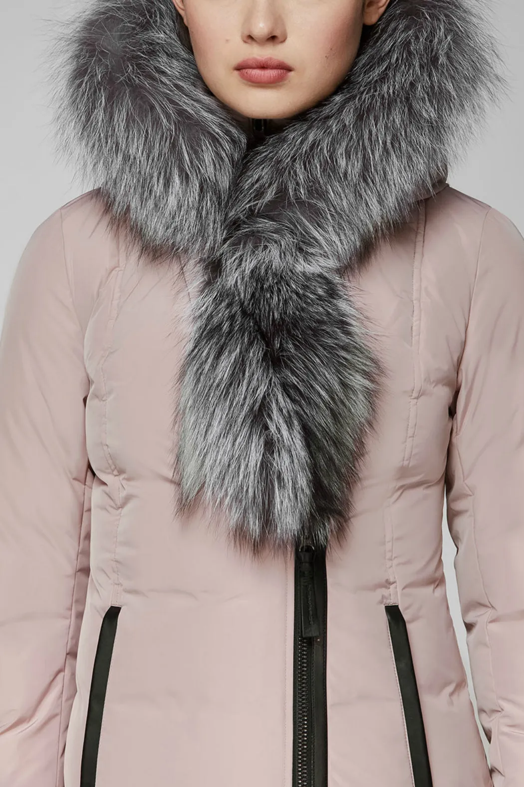 Adali-X Down Coat with Fur