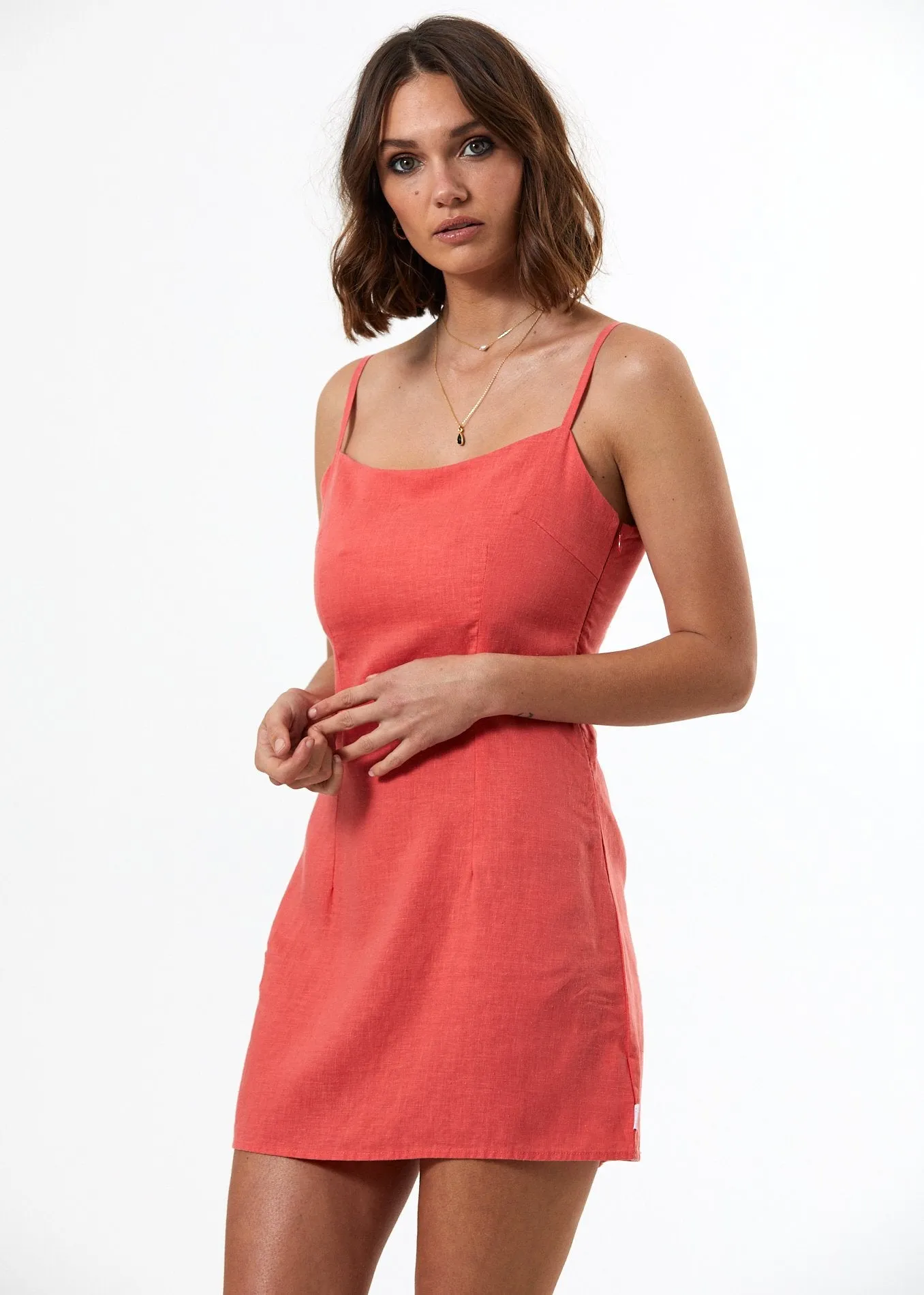 Afends Womens Kate - Hemp Slip Dress