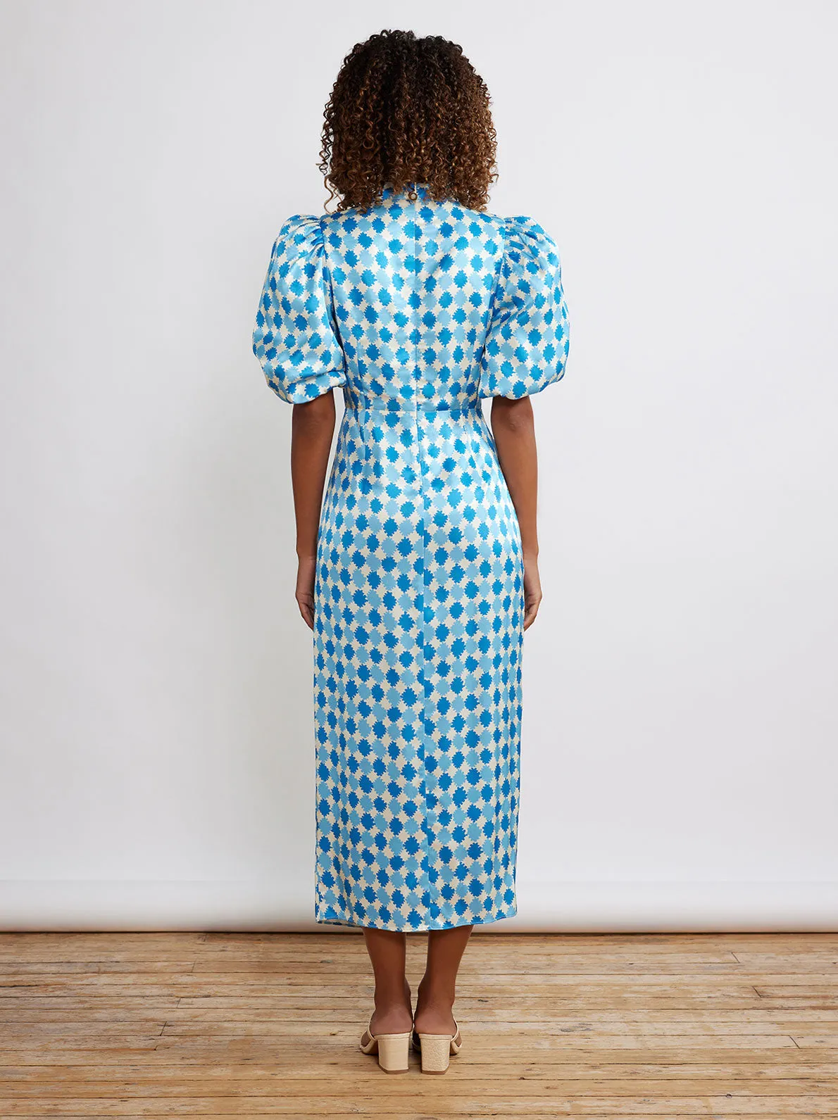 Annabelle Blue Picnic Check Dress