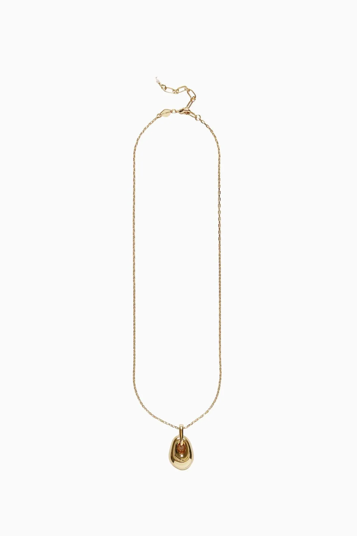 Anni Lu Golden Pebble Necklace - Gold