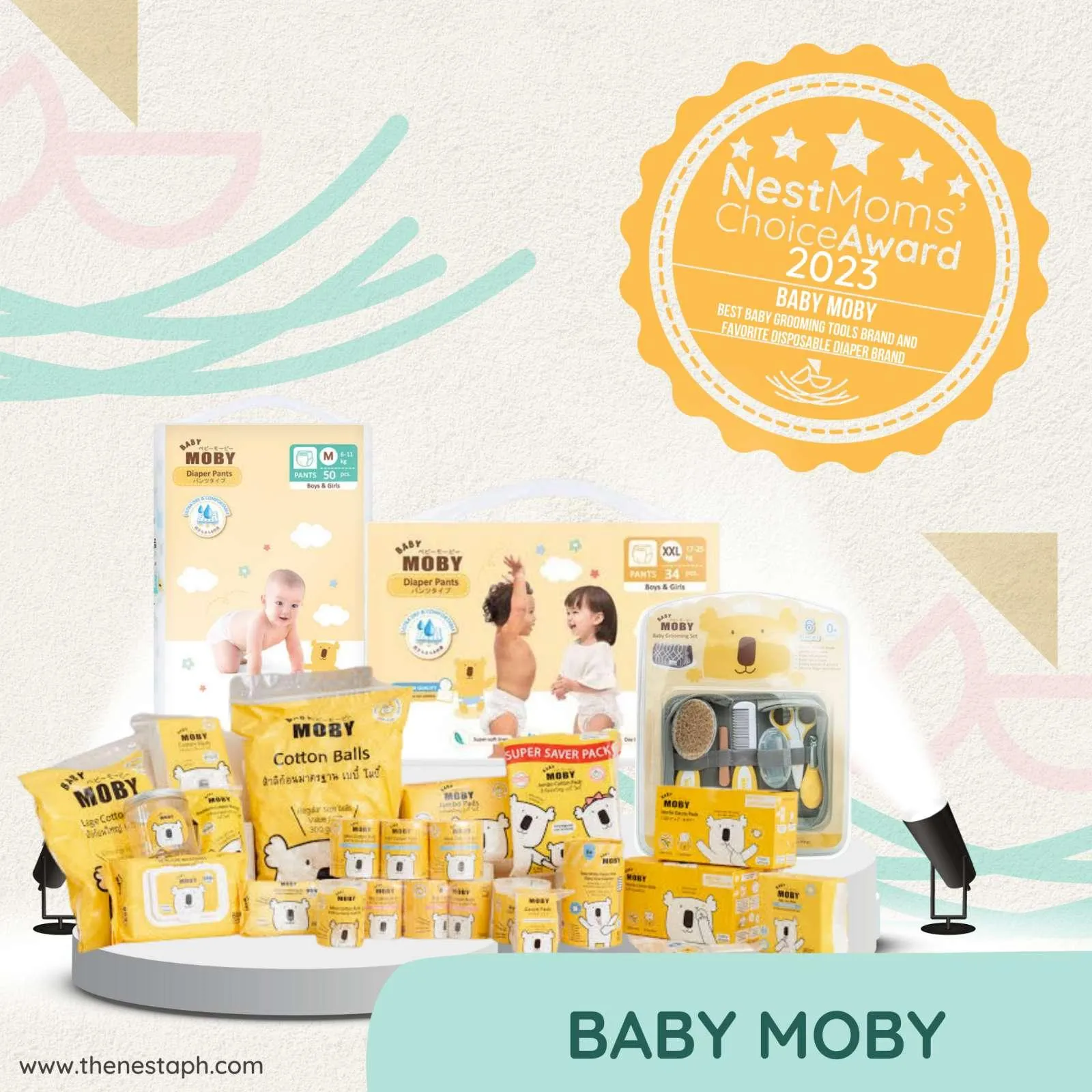 Baby Moby Diaper Pants - Large (9-14kgs)