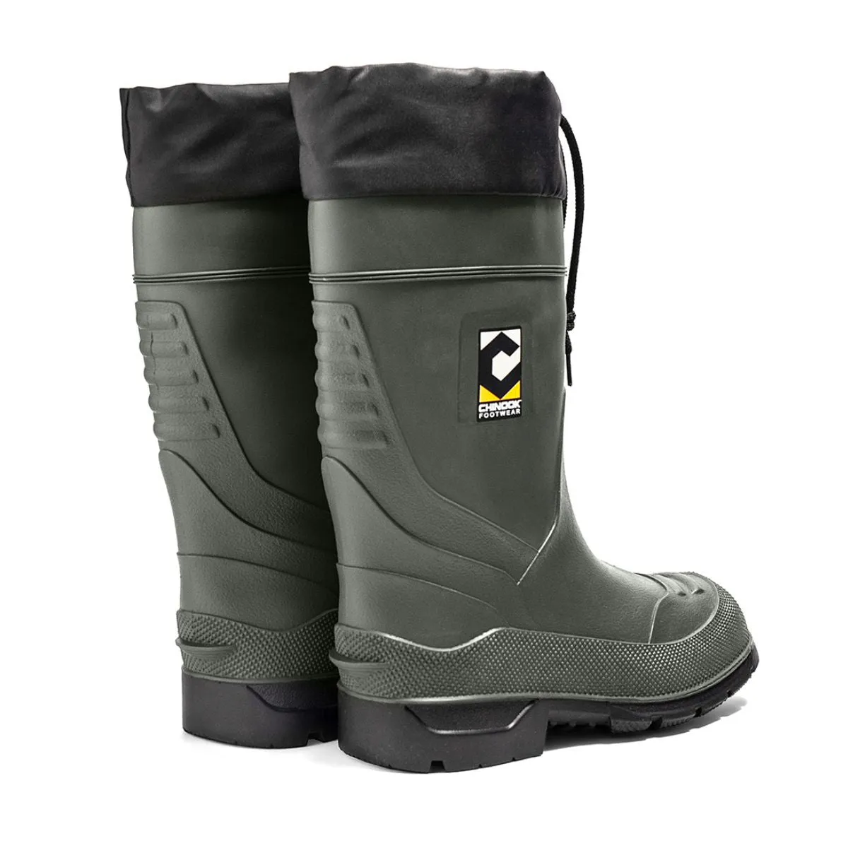 Badaxe Waterproof Rubber Boot in Green