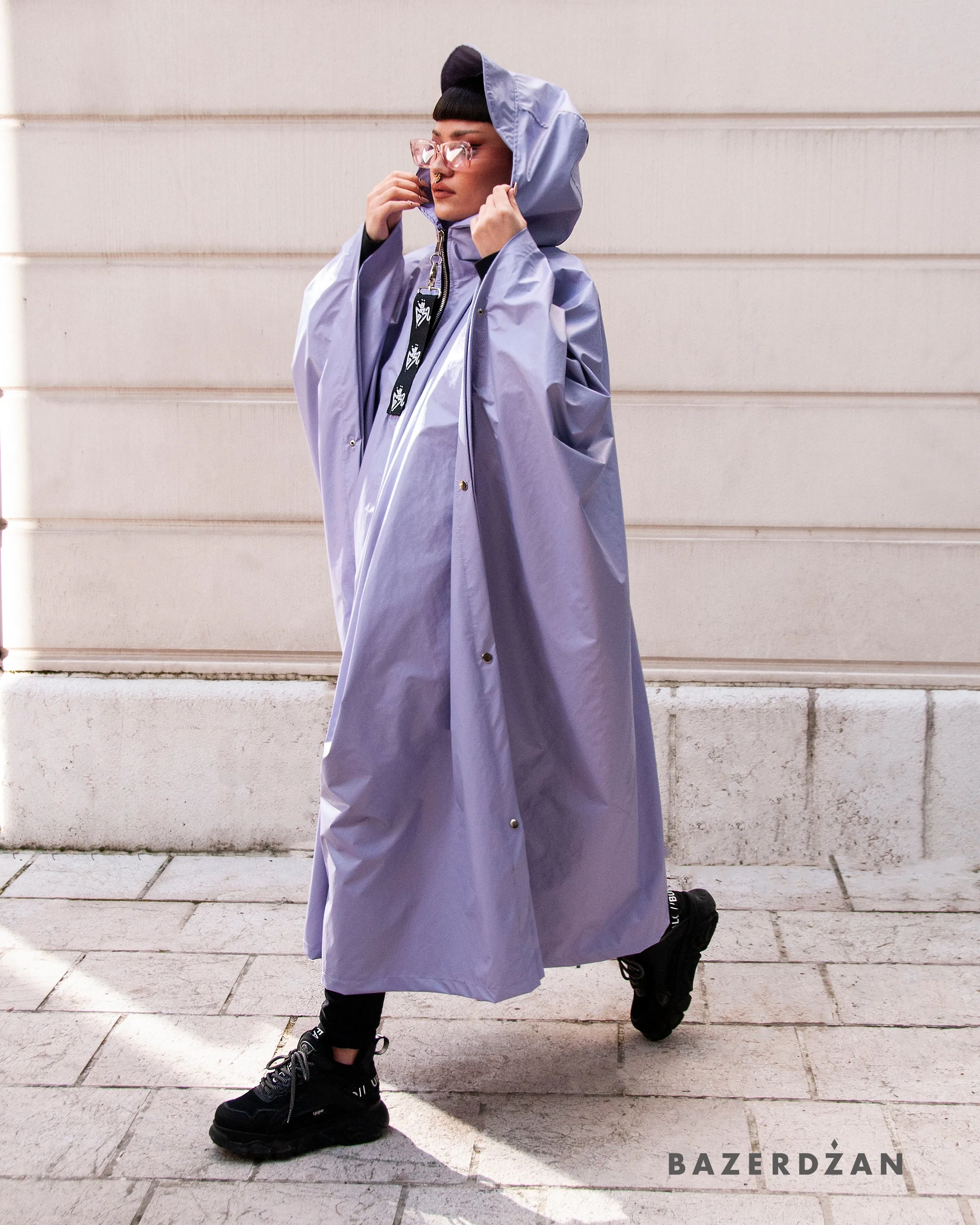 Bazerdzan Lilac Raincoat