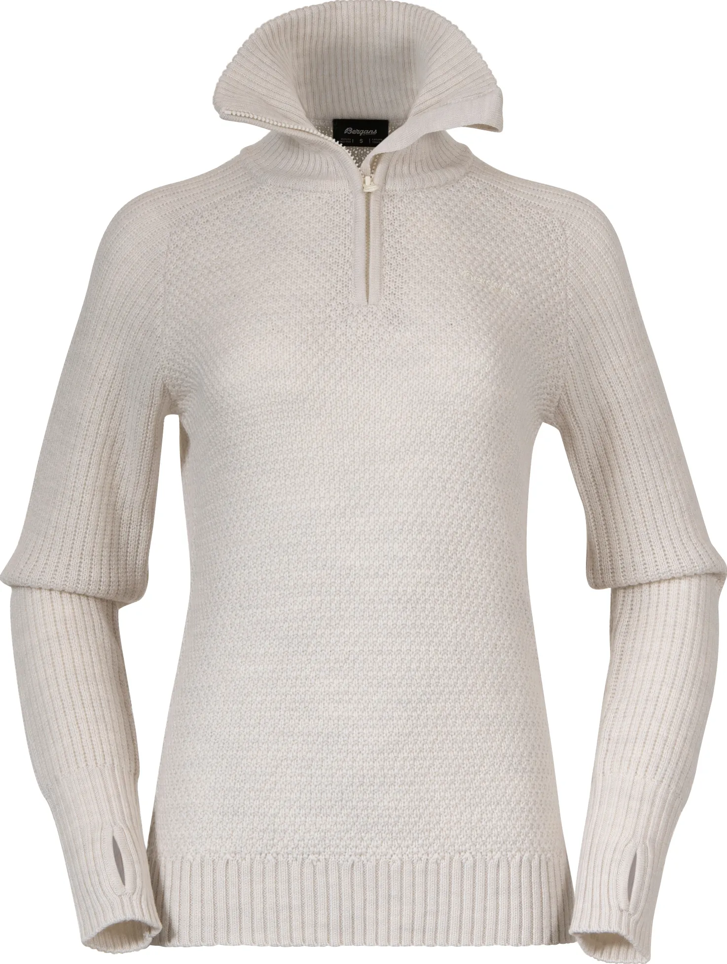 Bergans Women&#x27;s Ulriken Jumper Vanilla White | Buy Bergans Women&#x27;s Ulriken Jumper Vanilla White here | Outnorth