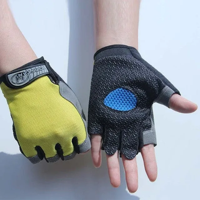 Breathable Non-Skid Workout Gloves