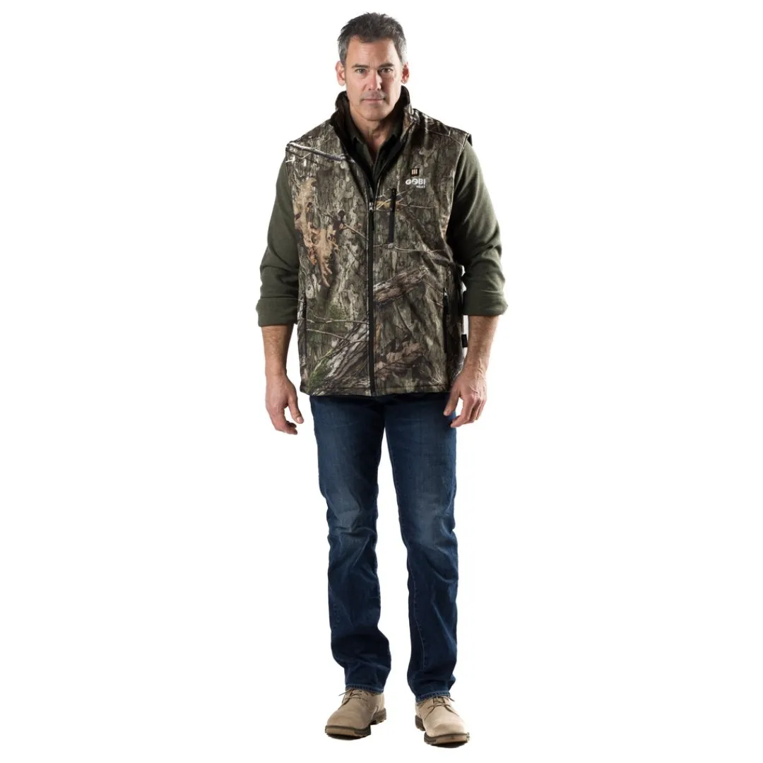 Colorado Mens Heated Hunting Vest-Mossy Oak Camo