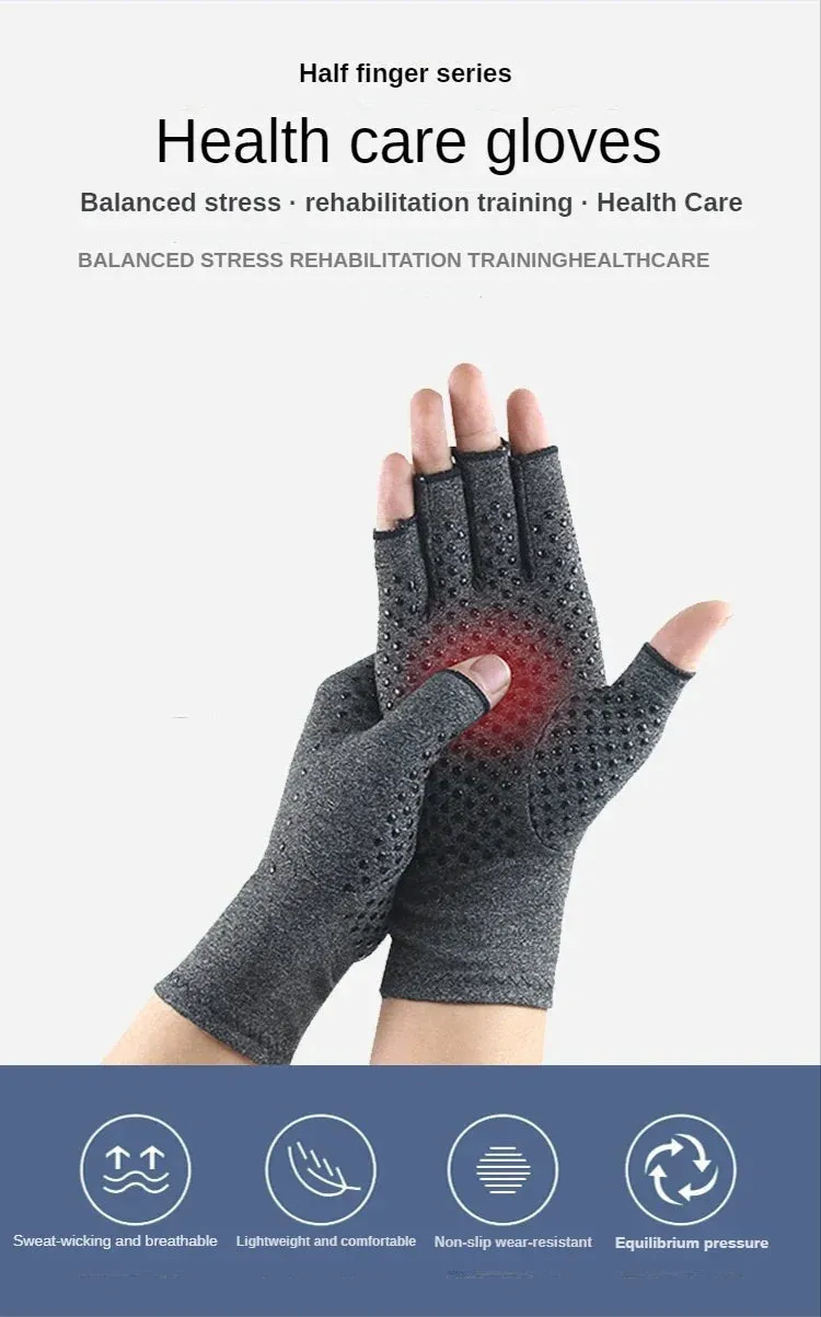 Compression Arthritis Gloves - Wrist Support for Stroke Recovery