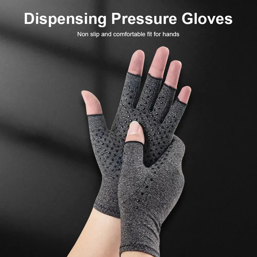 Compression Arthritis Gloves Wrist Support Joint Pain Relief Hand Brace Compression Gloves Therapy Wristband Cycling Gloves