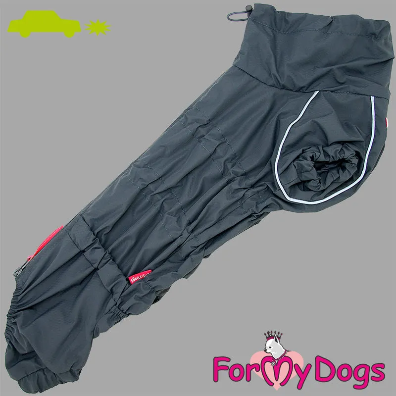 Dachshund Gracious Grey Rain Suit For Boys SPECIAL ORDER