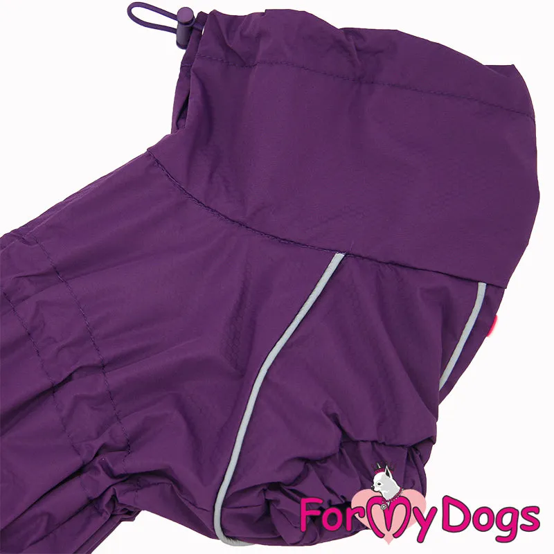 Dachshund Perfect Purple Rain Suit For Girls SPECIAL ORDER