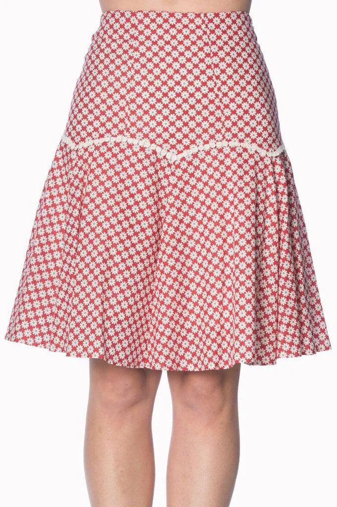 Ditsy Daisy Skirt