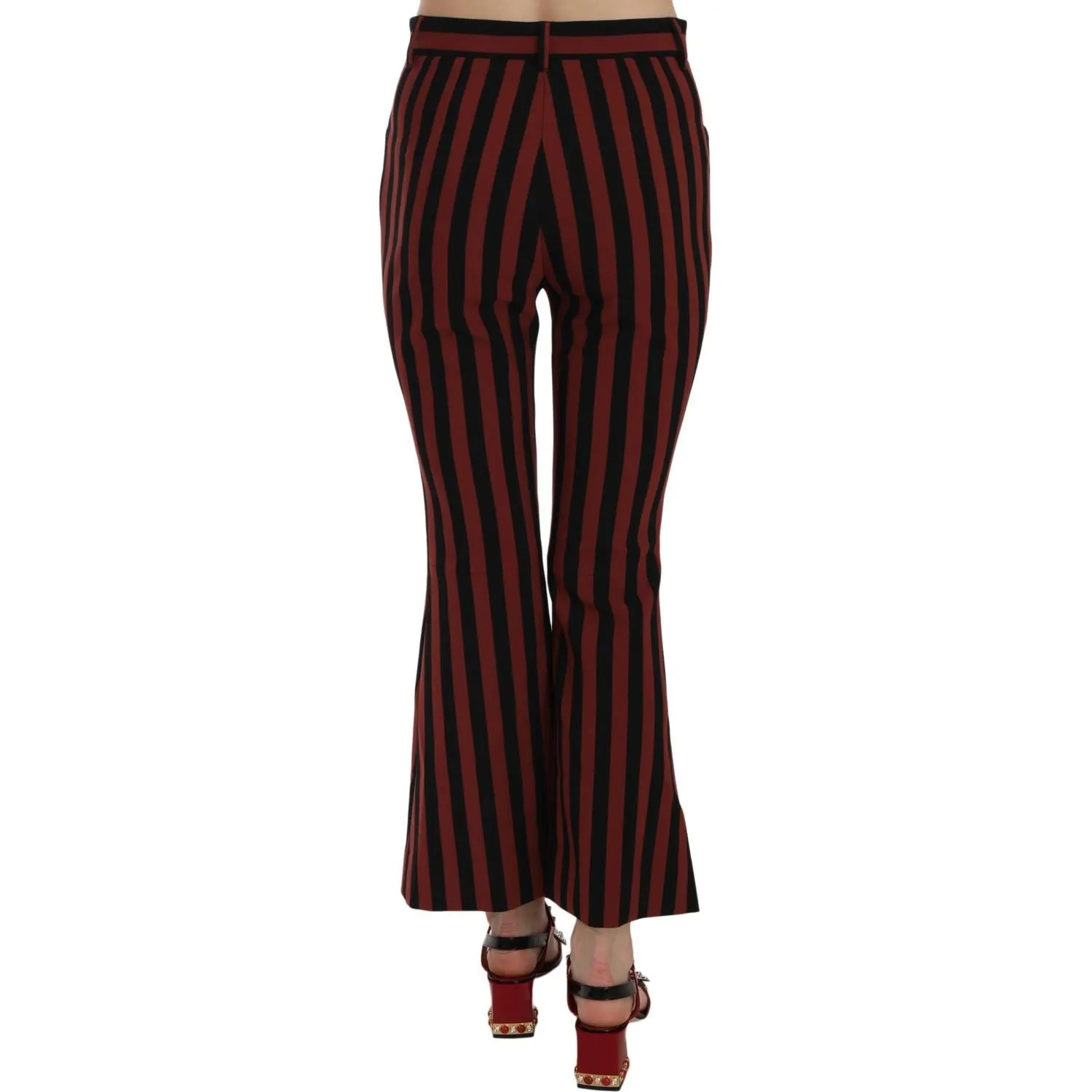 Dolce & Gabbana Elegant Cropped Flared Trousers