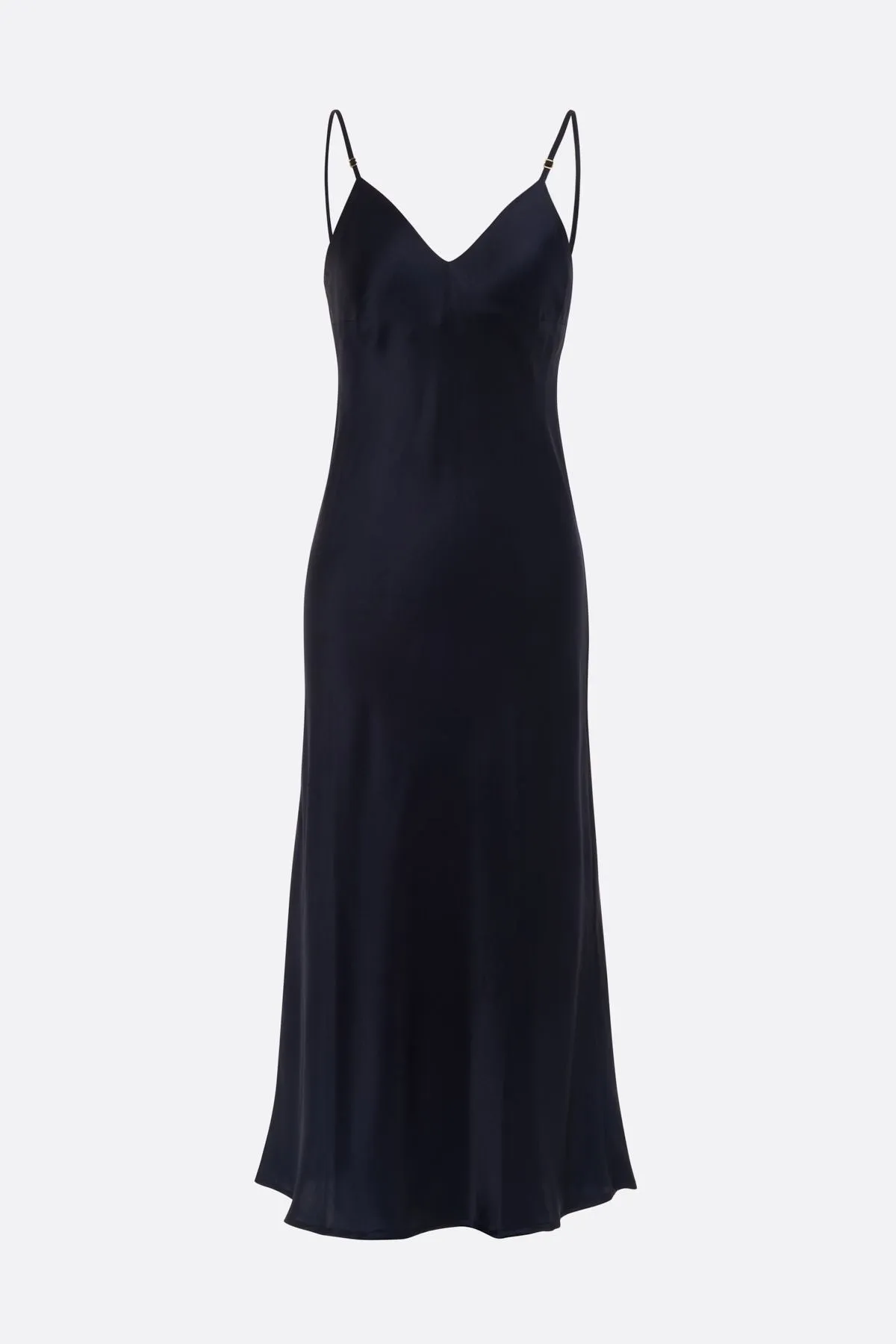 DORA SIGNATURE SILK MIDI SLIP DRESS