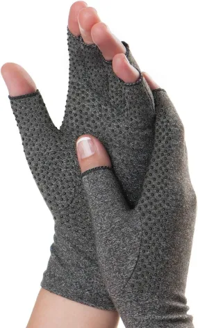 Dr. Frederick's Original Grippy Arthritis Gloves for Women & Men - Anti-Slip Compression Gloves for Arthritis Pain Relief