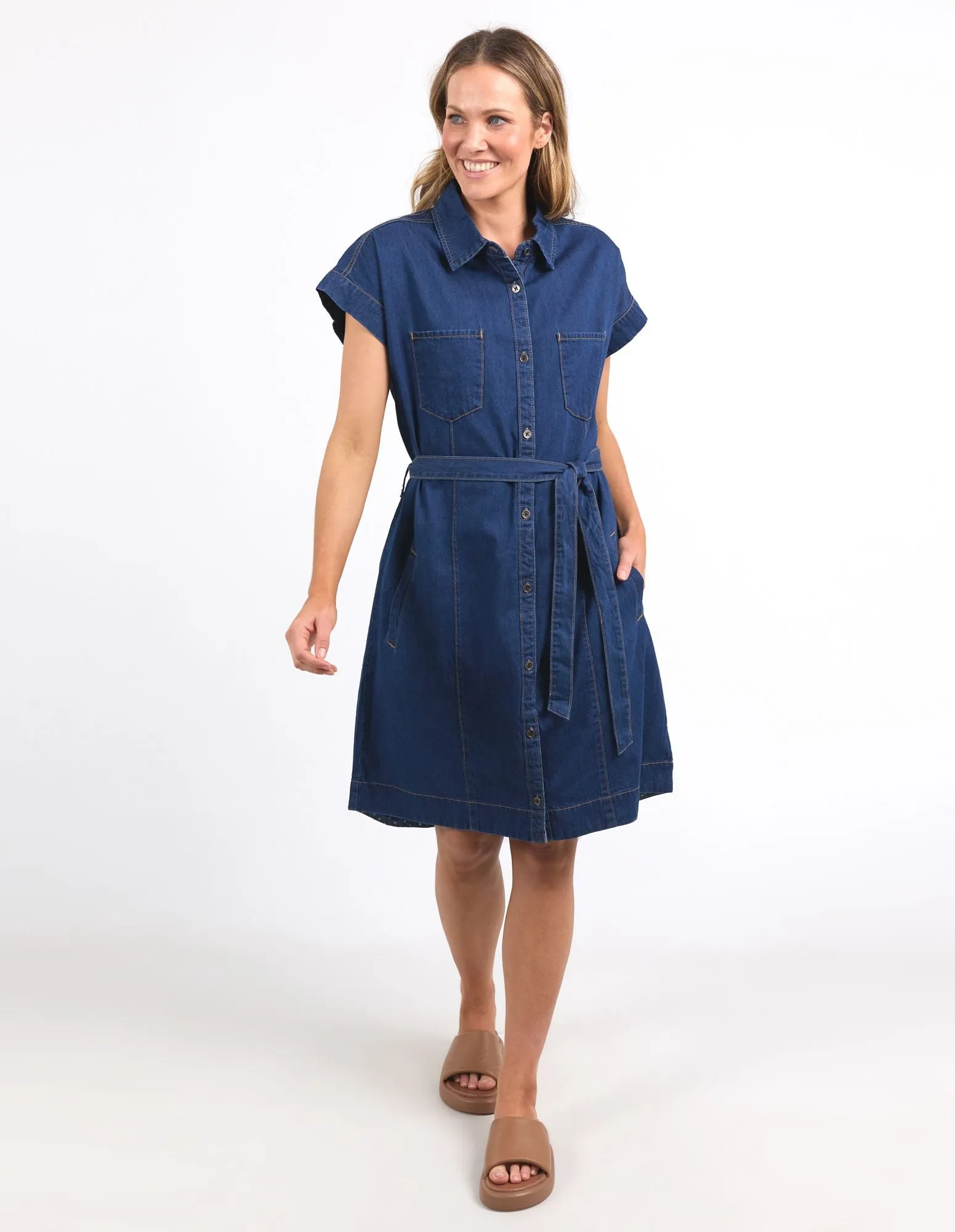 Elm Everleigh Denim Dress