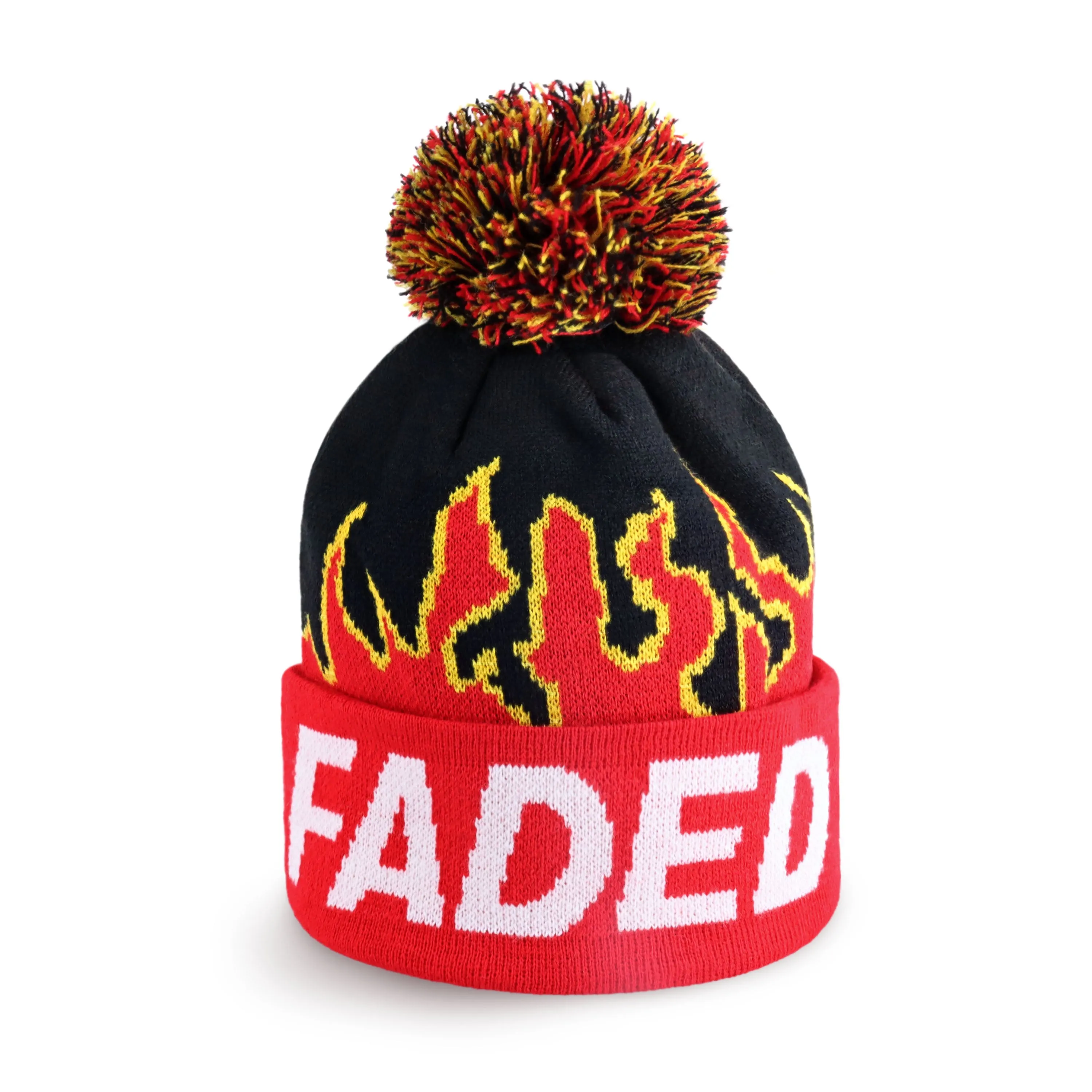 Faded Pom Beanie