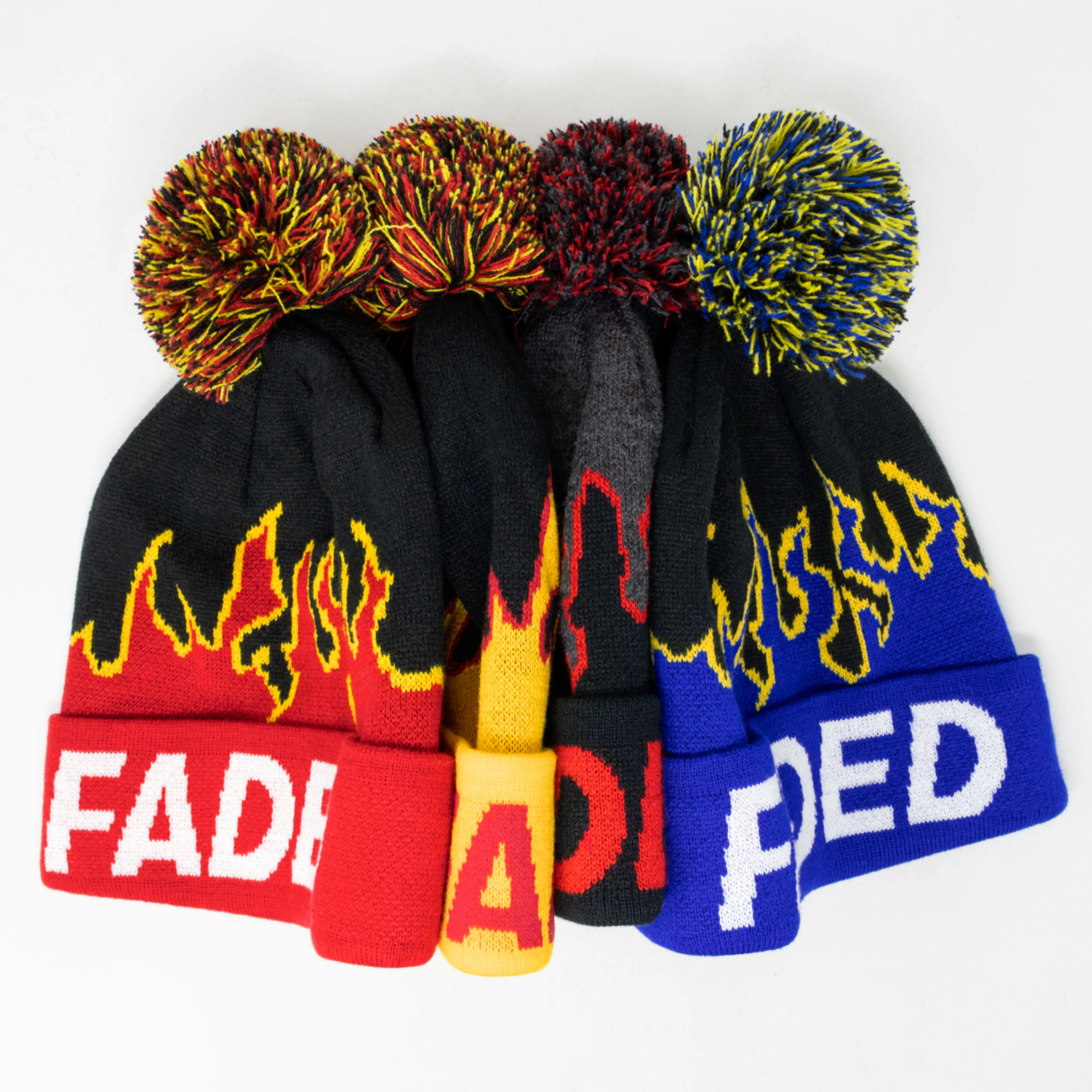 Faded Pom Beanie