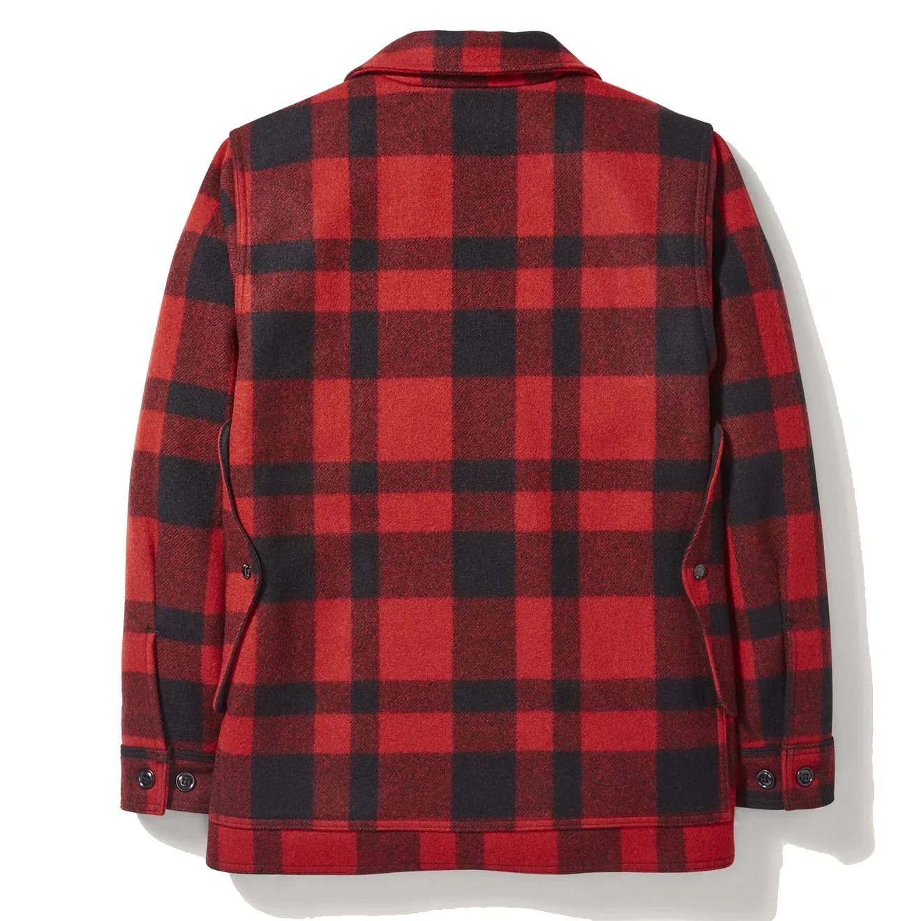 Filson Mackinaw Cruiser Jacket Red / Black Plaid