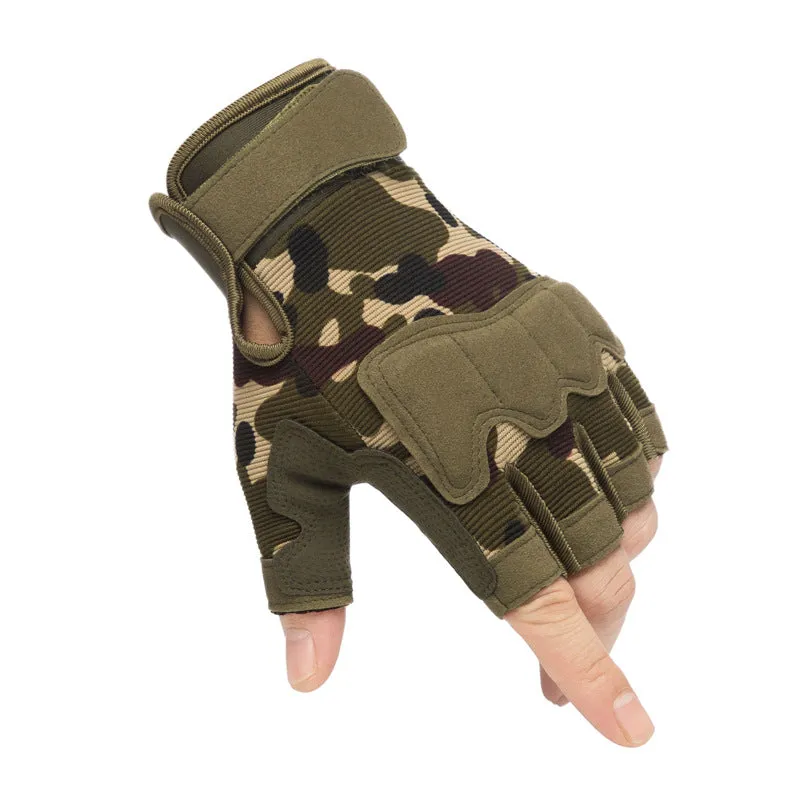 Fingerless Tactical Outdoor Anti-Slip Utility Gloves