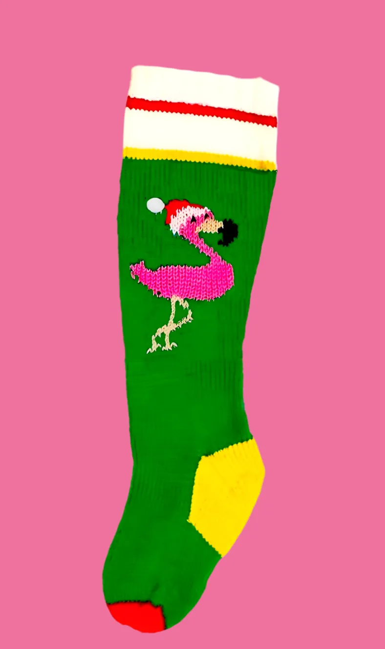 Flamingo Christmas Stocking Kit - Pinky - 7057-K