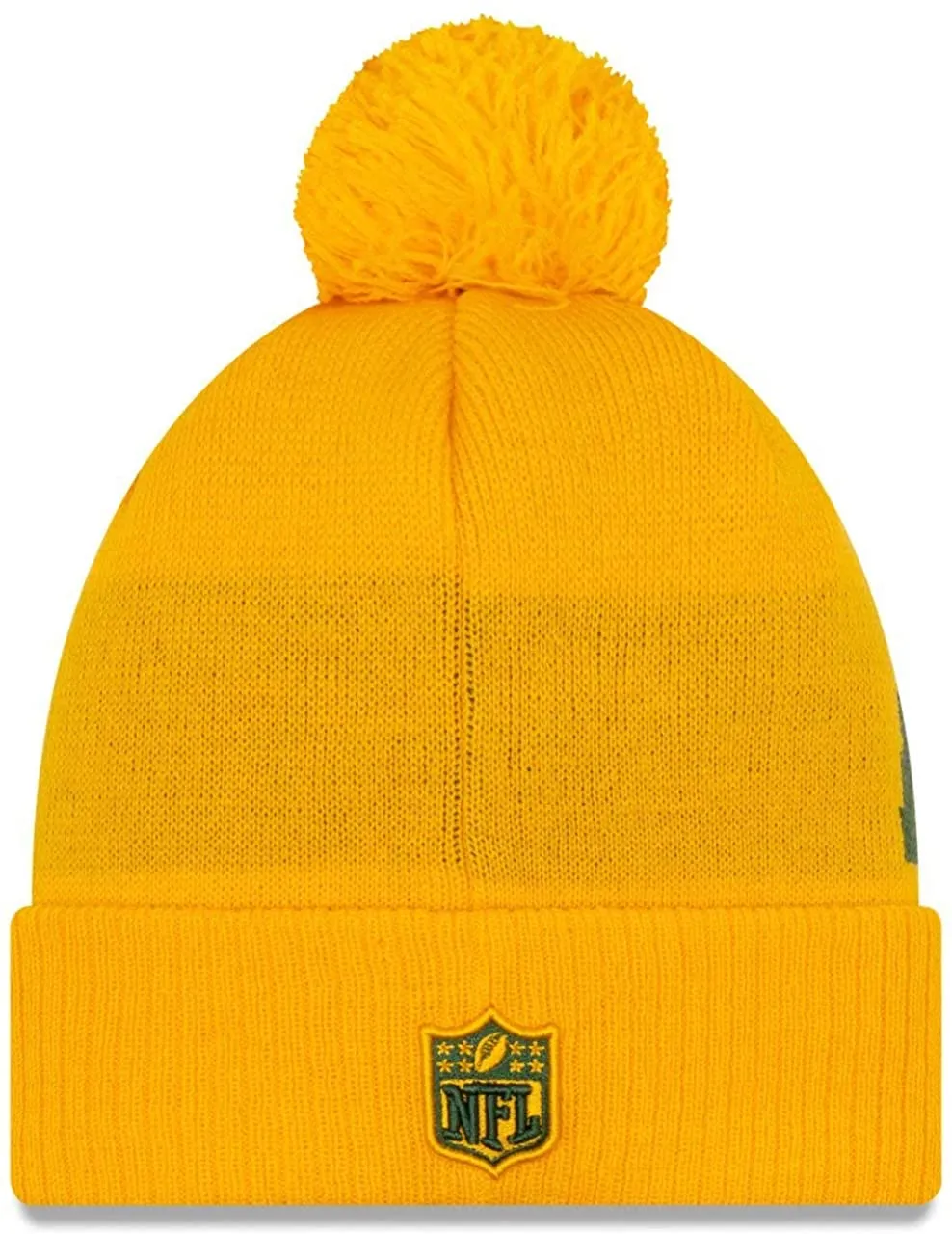 Green Bay Packers Sideline Road Reverse Pom Knit Hat