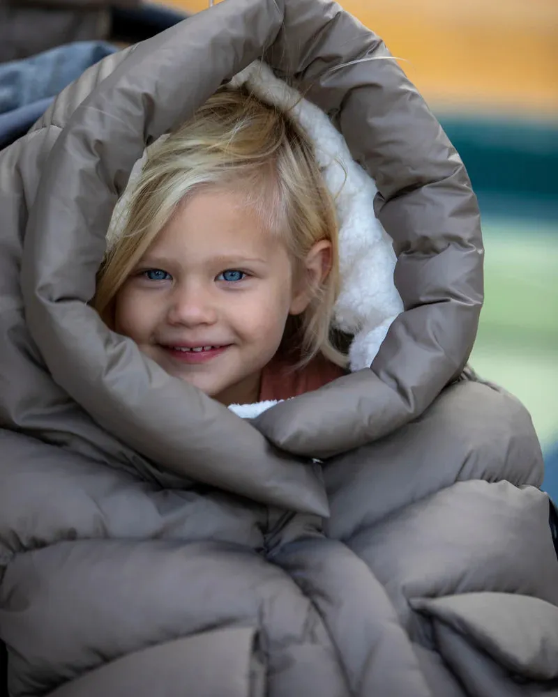 >7 A.M. Enfant Blanket 212 Evolution OSLO CLOUD - Chestnut (6M-4T)