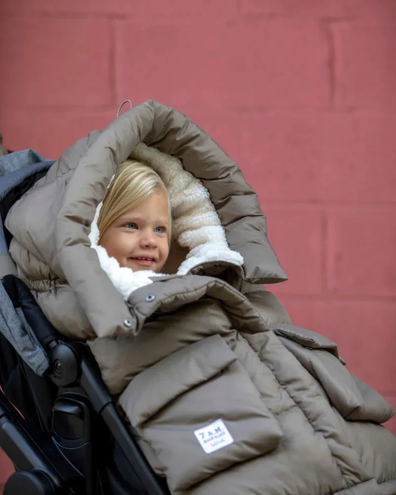 >7 A.M. Enfant Blanket 212 Evolution OSLO CLOUD - Chestnut (6M-4T)