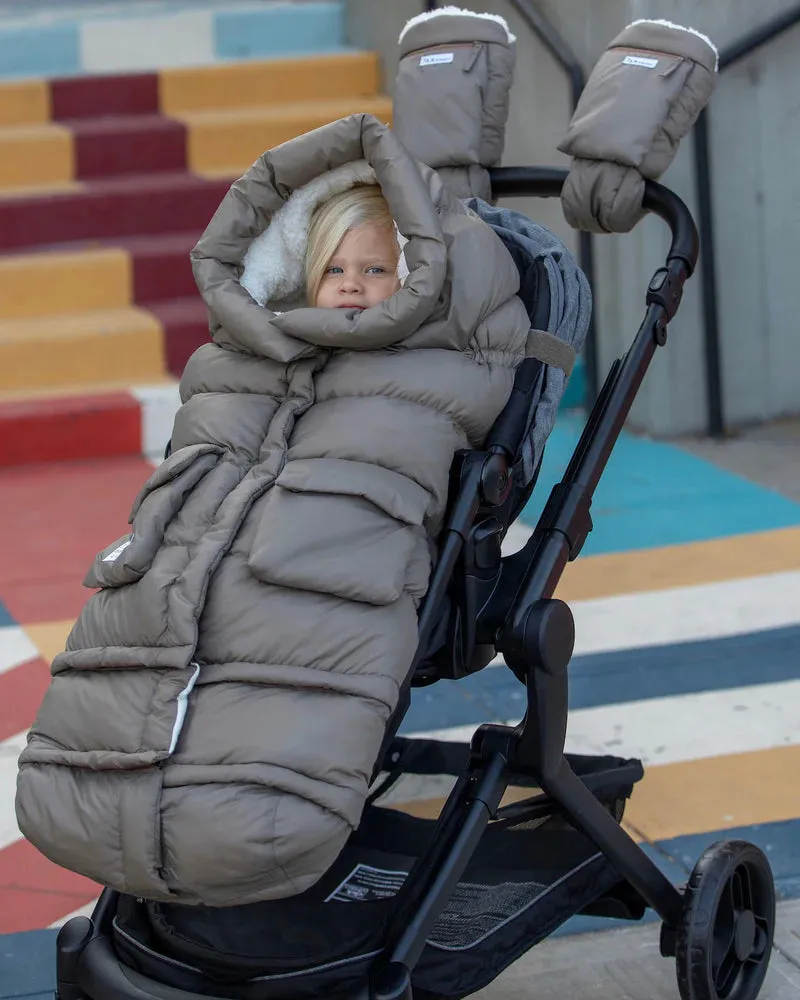 >7 A.M. Enfant Blanket 212 Evolution OSLO CLOUD - Chestnut (6M-4T)