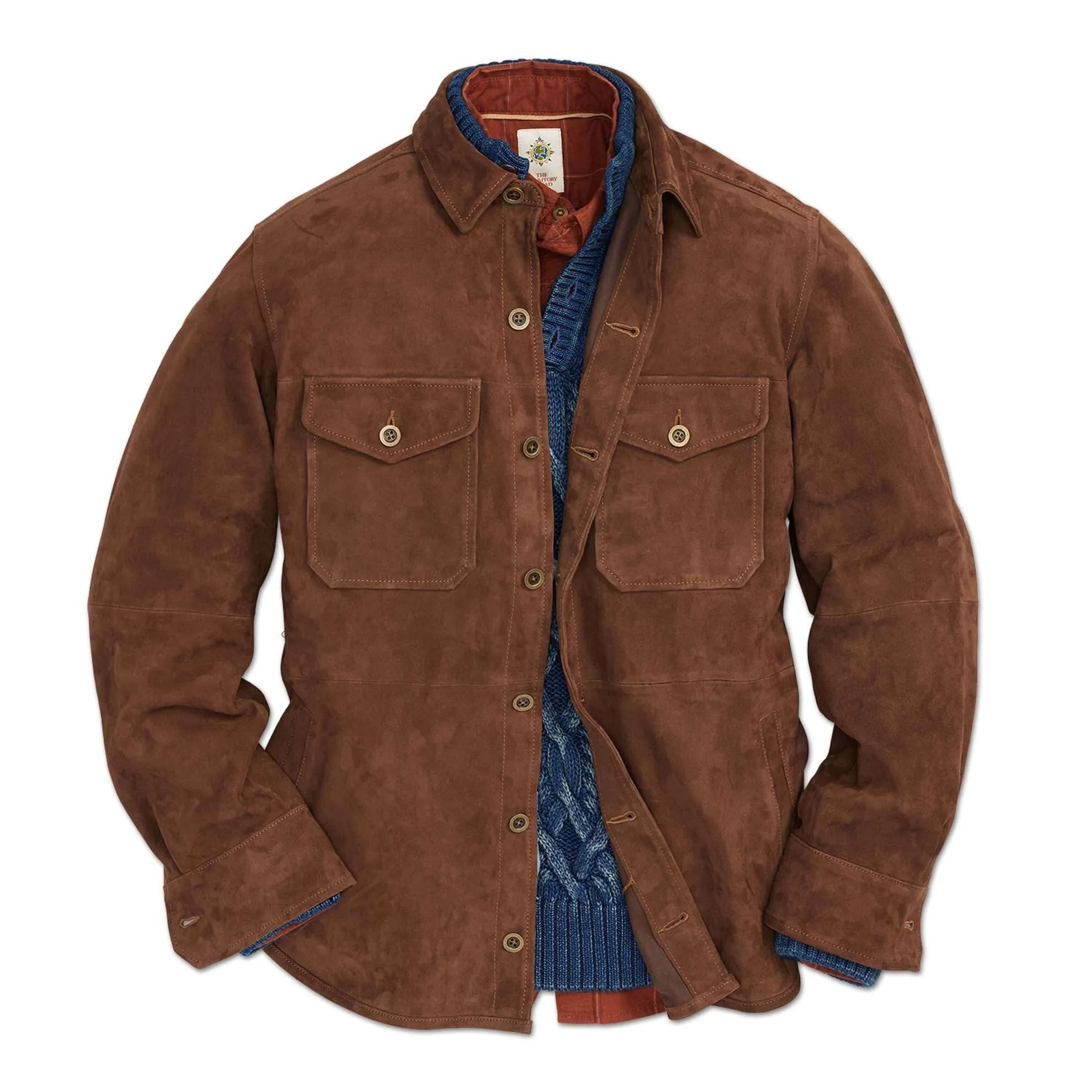 Highlands Suede Shacket - Tall