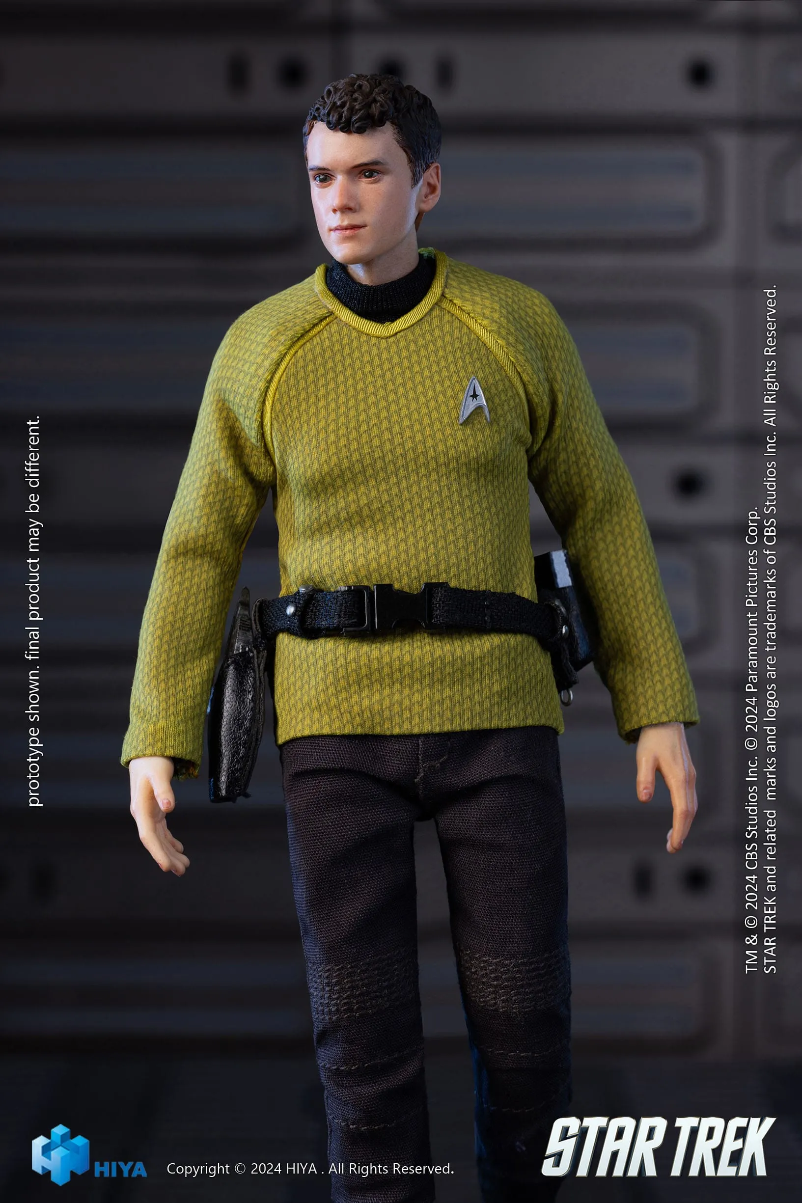 Hiya Toys Star Trek 2009 Chekov  Exquisite Super Series 1/12 Action Figure