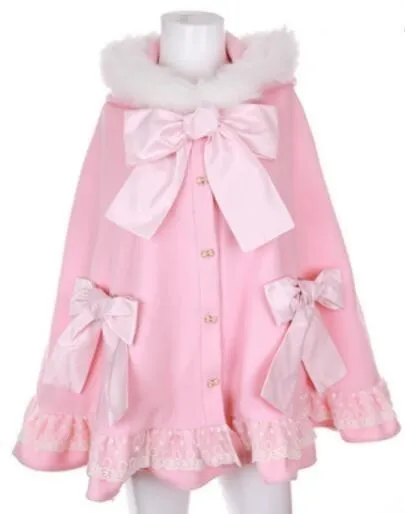 Holiday Lolita Poncho Coat