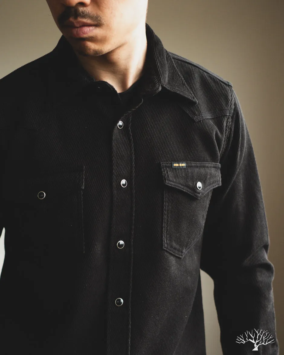 IHSH-234-BLK - Kersey Western Shirt - Black