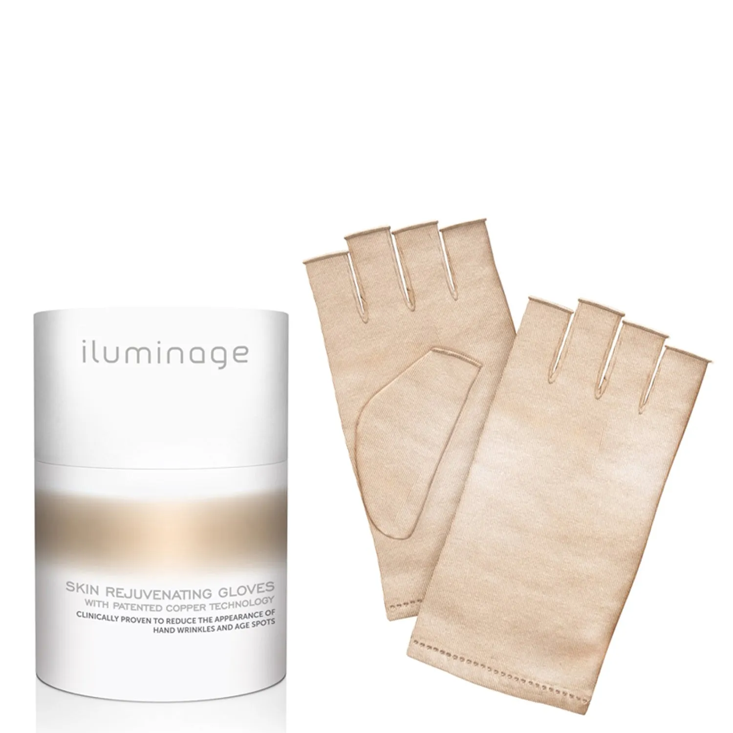 iluminage Skin Rejuvenating Gloves with Anti-Aging Copper Technology