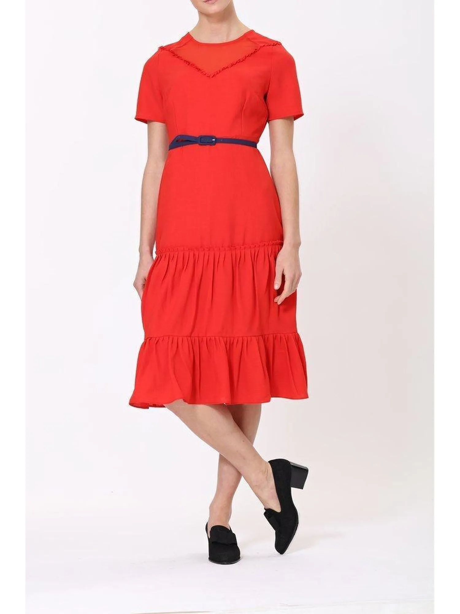 Jemma Dress- Red