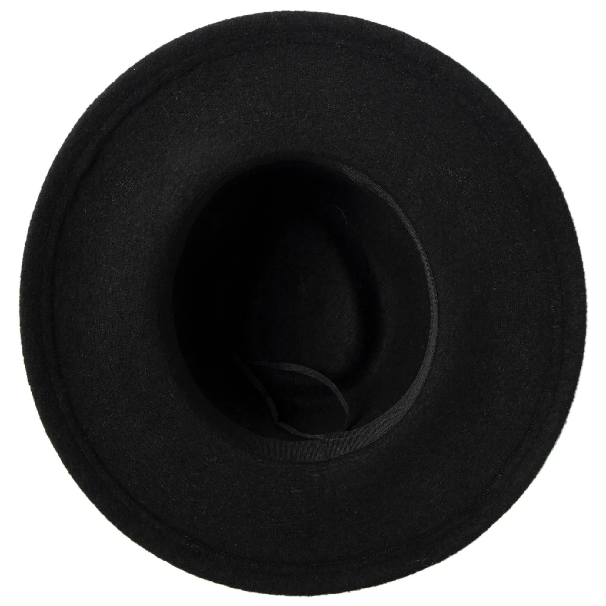 Jolene - Wool Blend Fedora with Gold Chain Trim