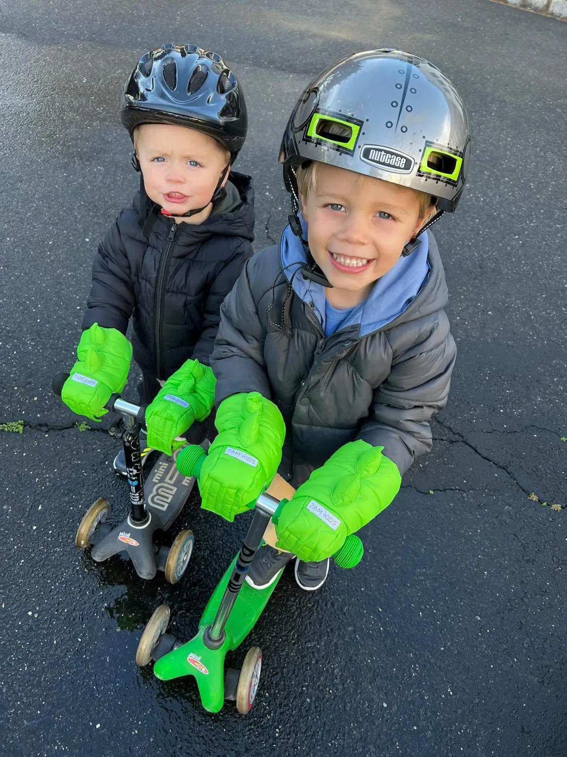 Kids Scooter Warmmuffs - Dino