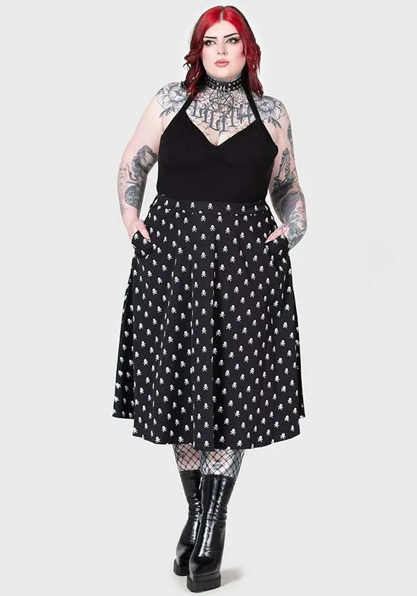 Lay Dead | MIDI SKIRT