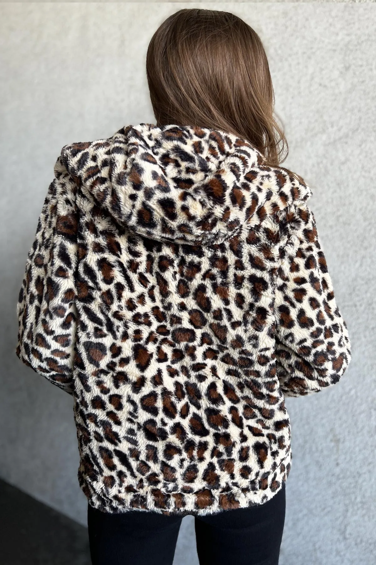 Leopard Denim Jacket