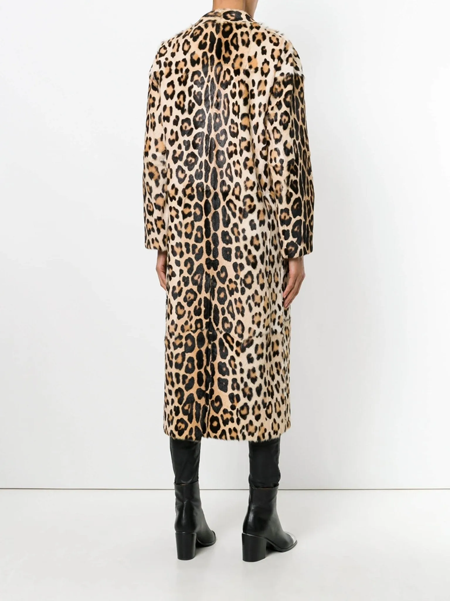 leopard print coat "NOTSO"