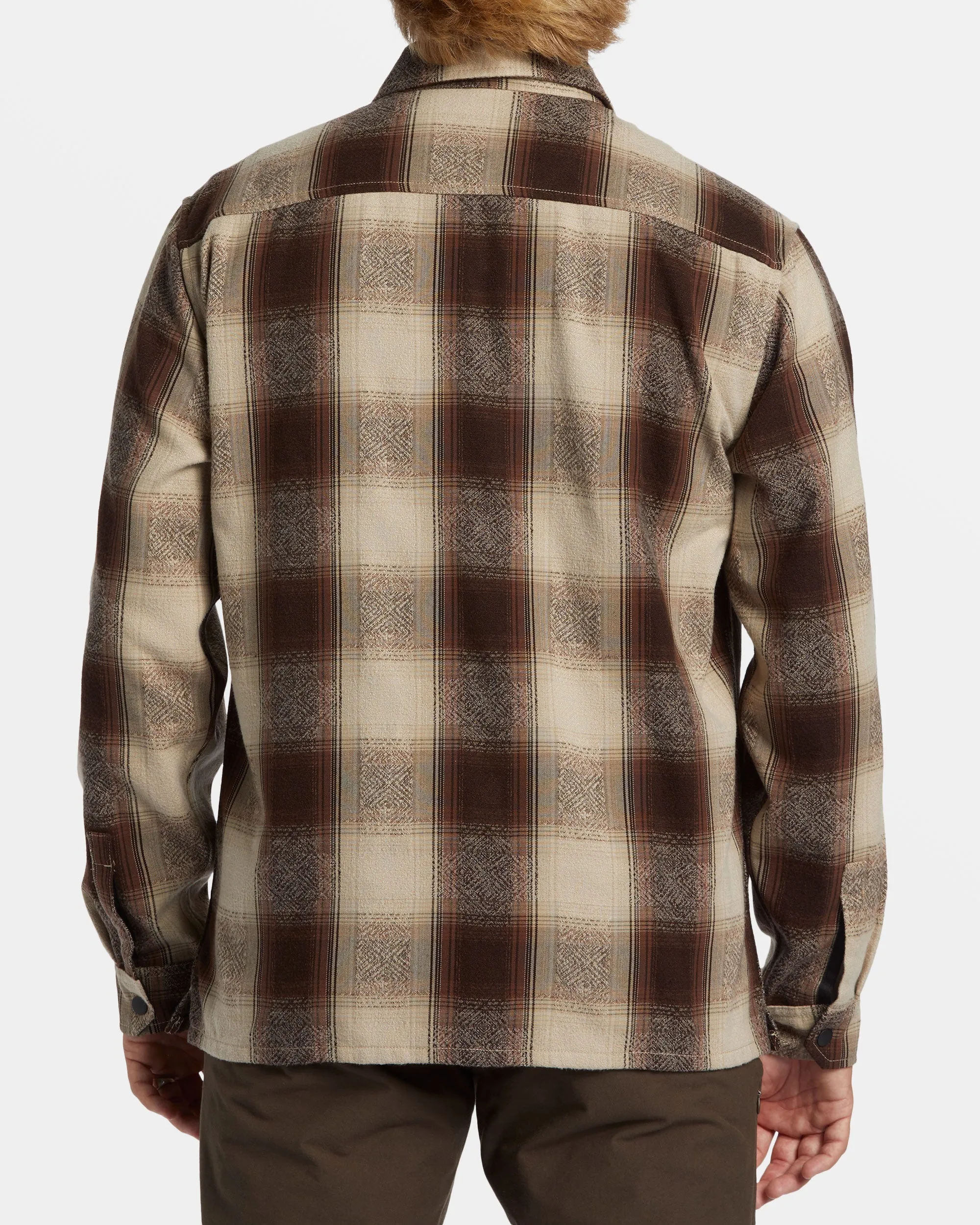 Lodge Long Sleeve Flannel Shirt - Java