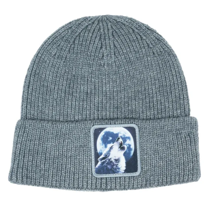 Lone Wolf Grey Skully Hat (Grey) - GS248