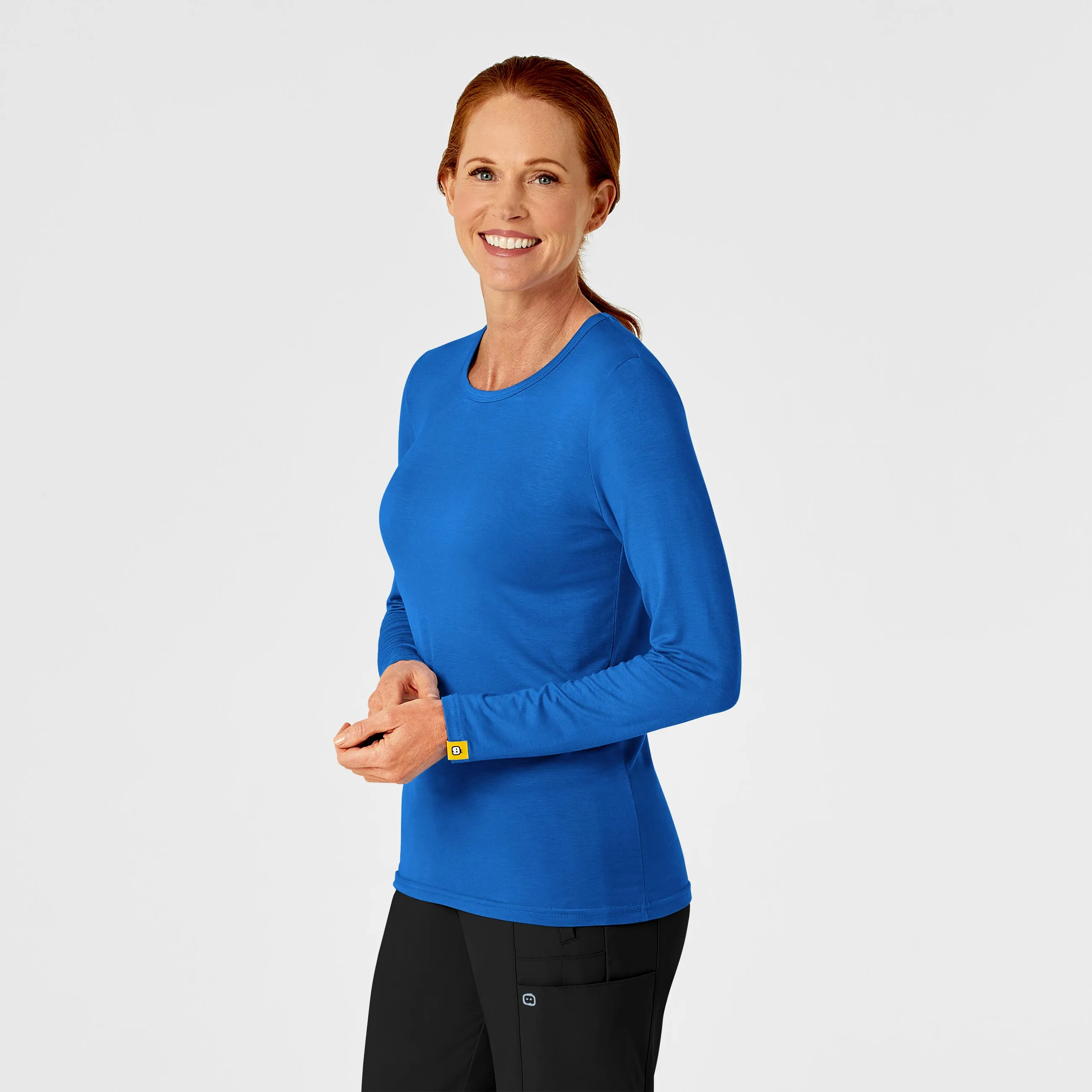 Long Sleeve Silky Tee - Royal