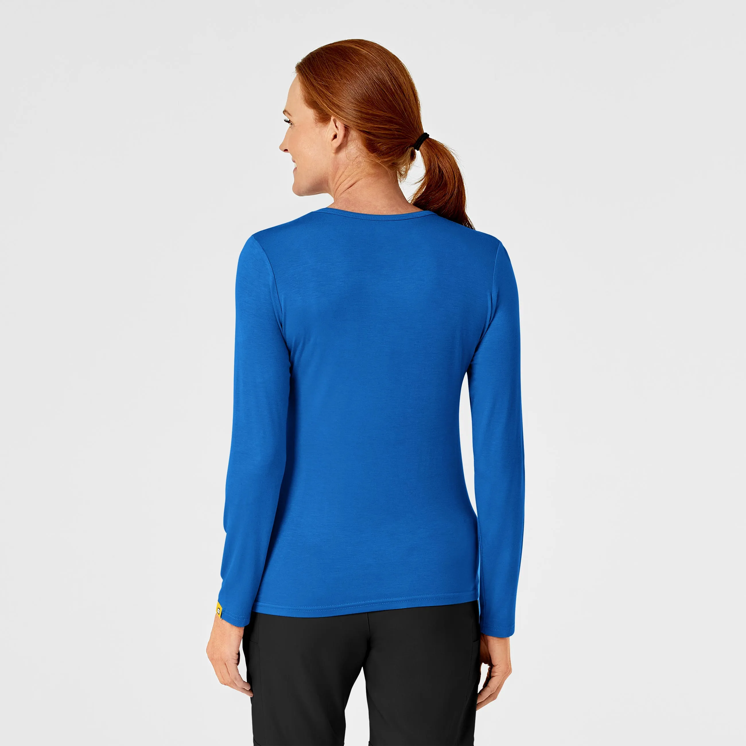 Long Sleeve Silky Tee - Royal