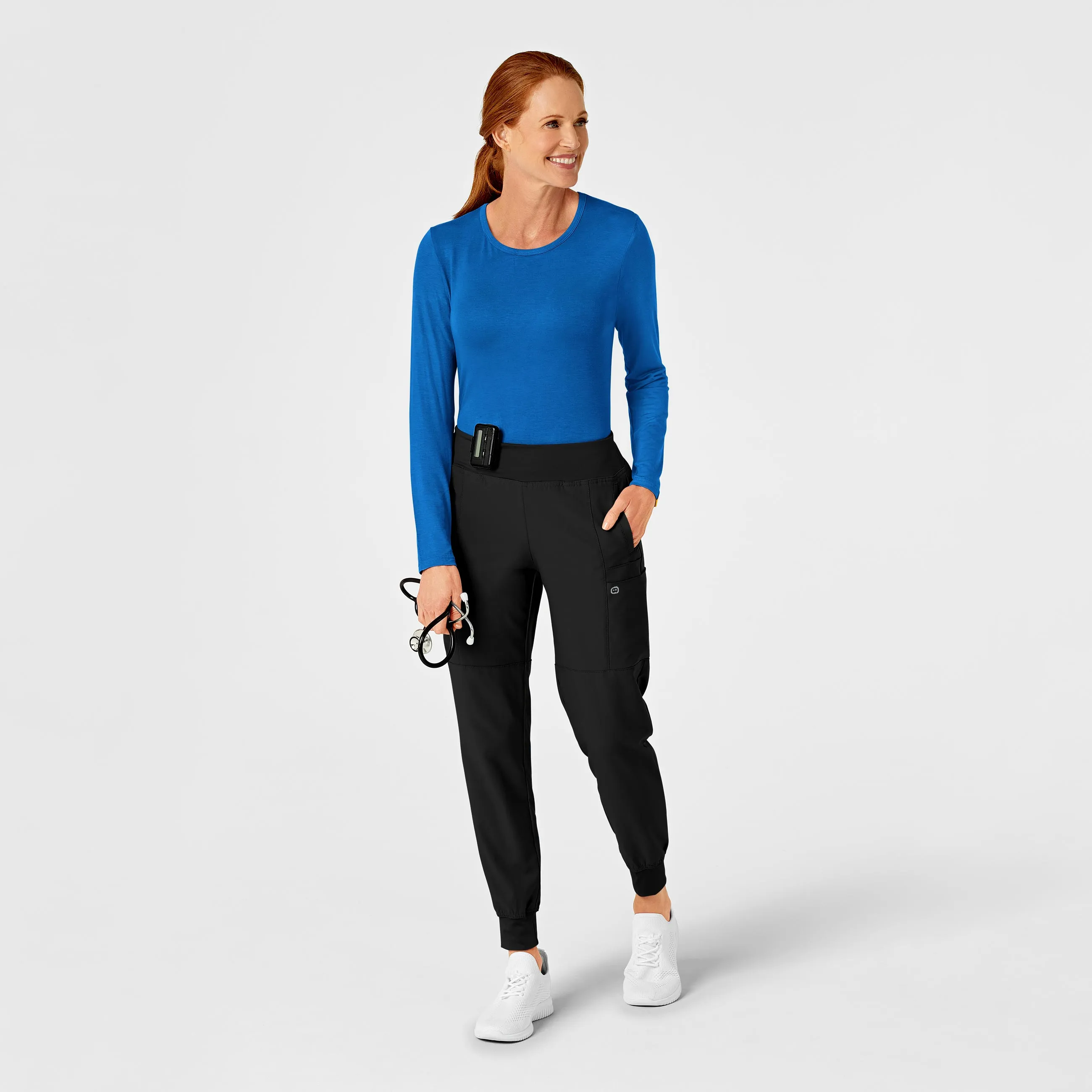 Long Sleeve Silky Tee - Royal