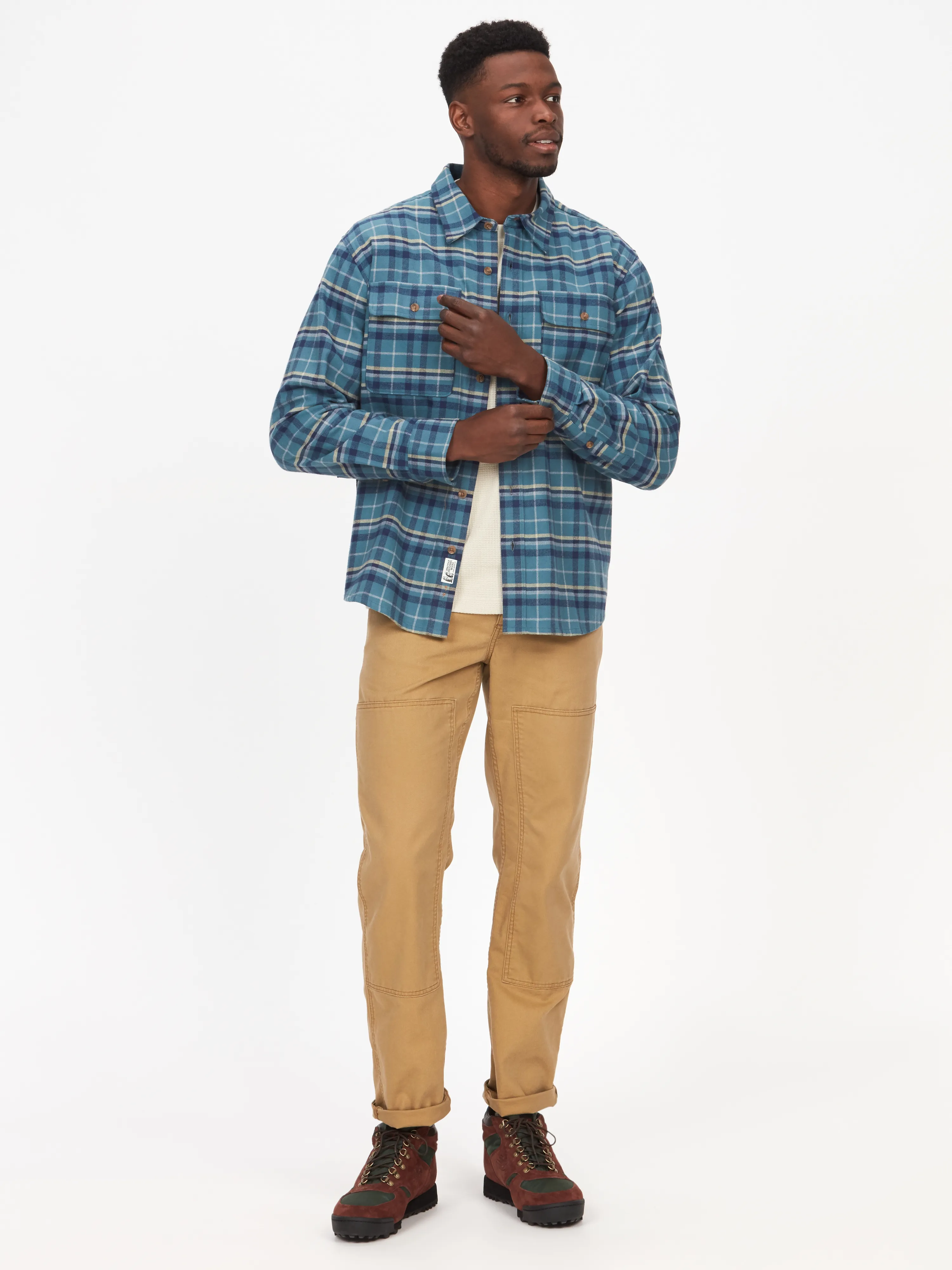 M Doran Midweight Flannel LS