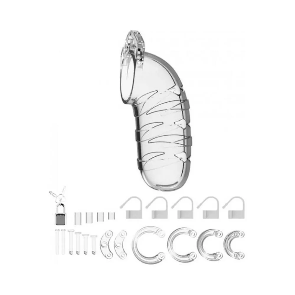 Mancage Model 05 Chastity 5.5 inches Clear